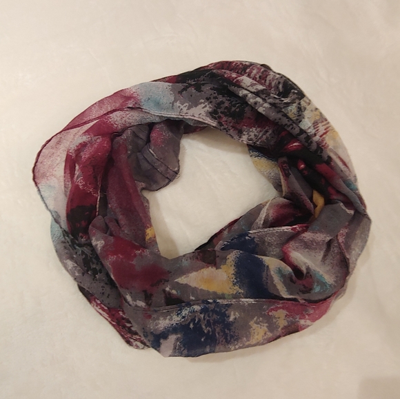 2 for $25 | Multi-color infinity scarf - Picture 1 of 3